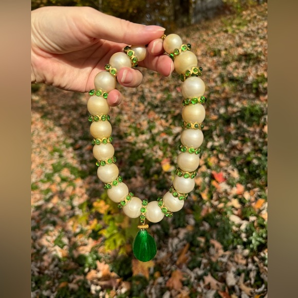 Gripoix for Chanel 1950s Pearl Choker Necklace - Picture 3 of 10